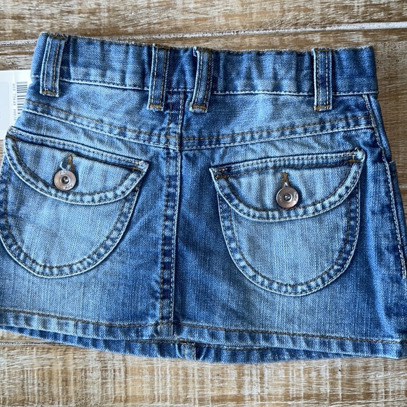 NWT VITAGE GIRLS ZARA DENIM SKIRT - Picture 2 of 5